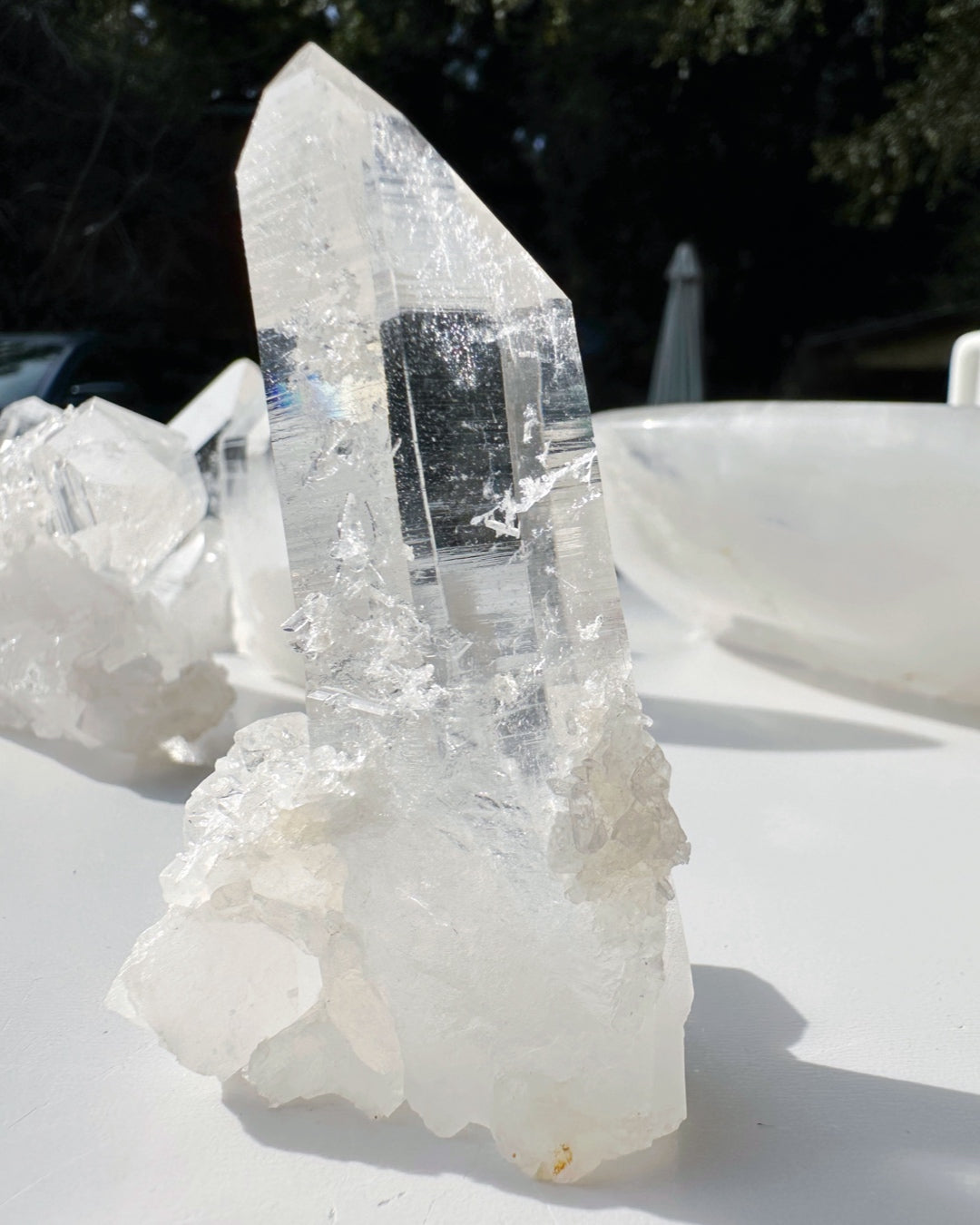 Arkansas Quartz Point E - Super Clear