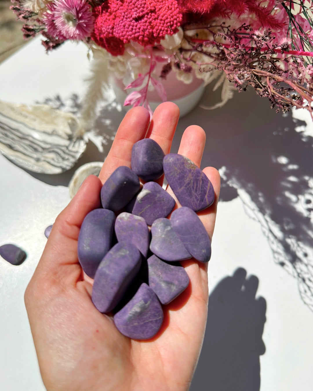 Purpurite Tumbled Stones