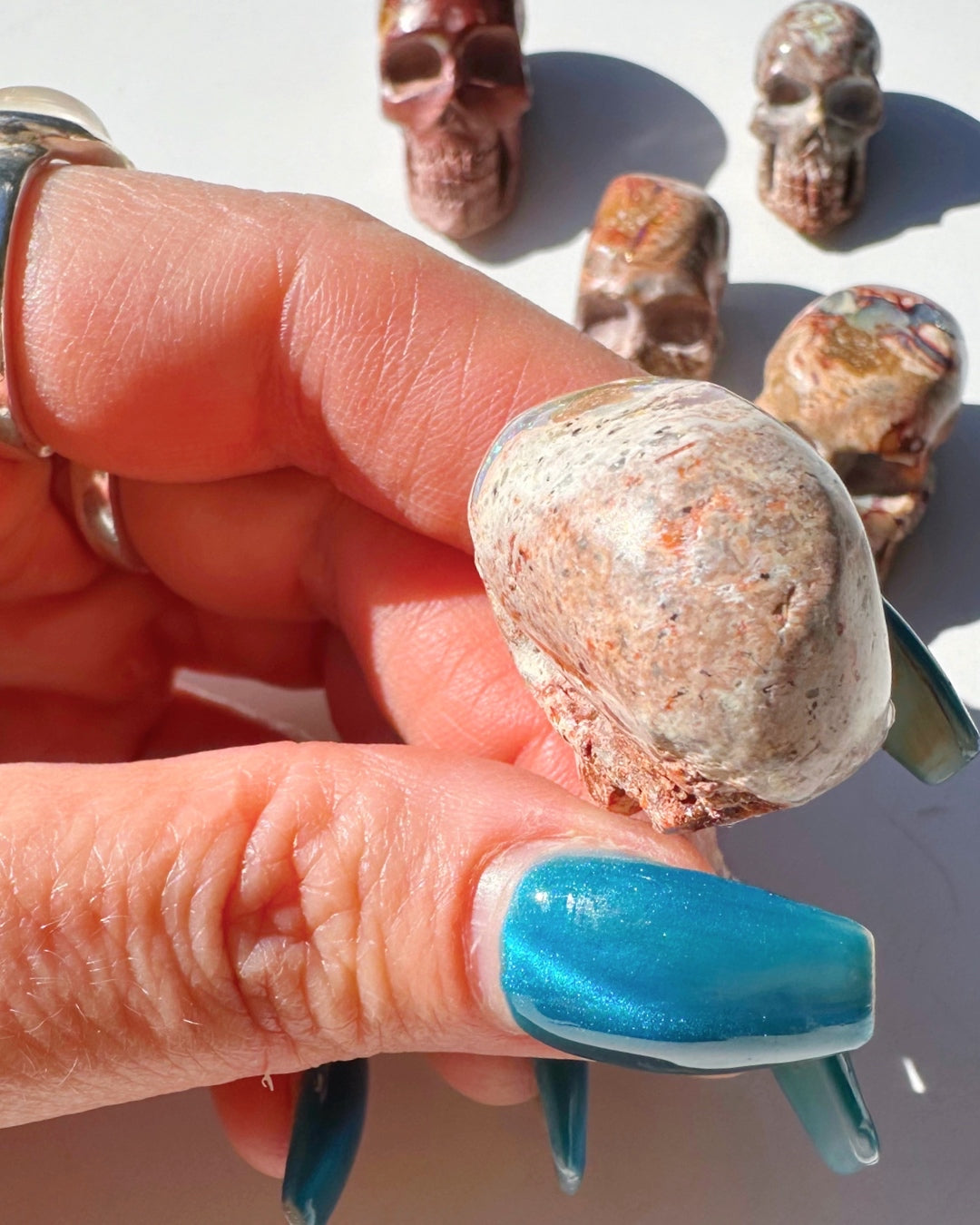 Cantera Opal Skull - Baltic Mermaid