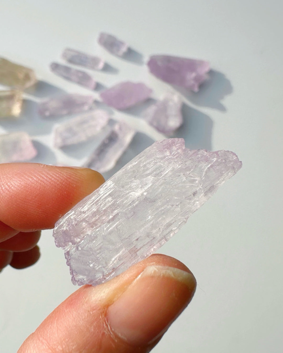 Raw Kunzite