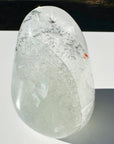 Clear Quartz Freeform w/ Chlorite Phantoms