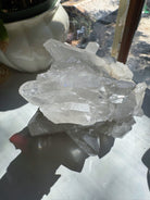 Large Rutilated Lemurian Quartz Cluster from Brazil Baltic Mermaid