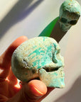 Peruvian Blue Opal Skull