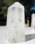 Clear Quartz Tower w/ Chlorite Inclusions