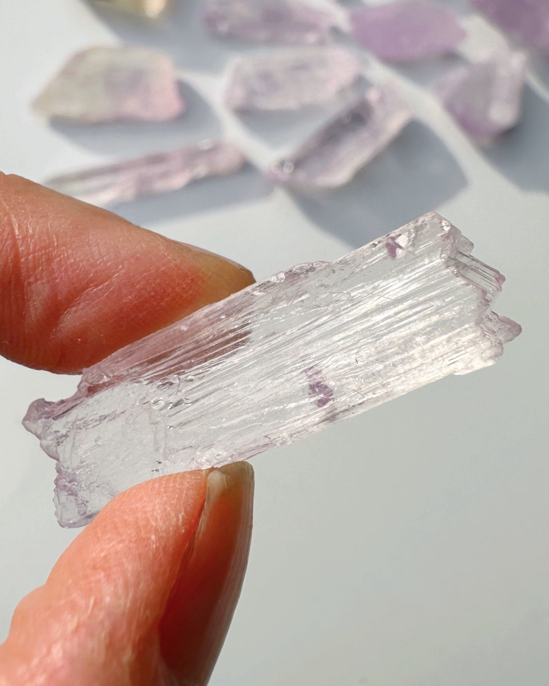 Raw Kunzite