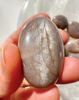 Sunstone & Peach Moonstone Palm Stone - I