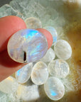 Rainbow Moonstone Polished Stones - AAA