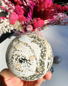 Ocean Jasper Sphere - Baltic Mermaid
