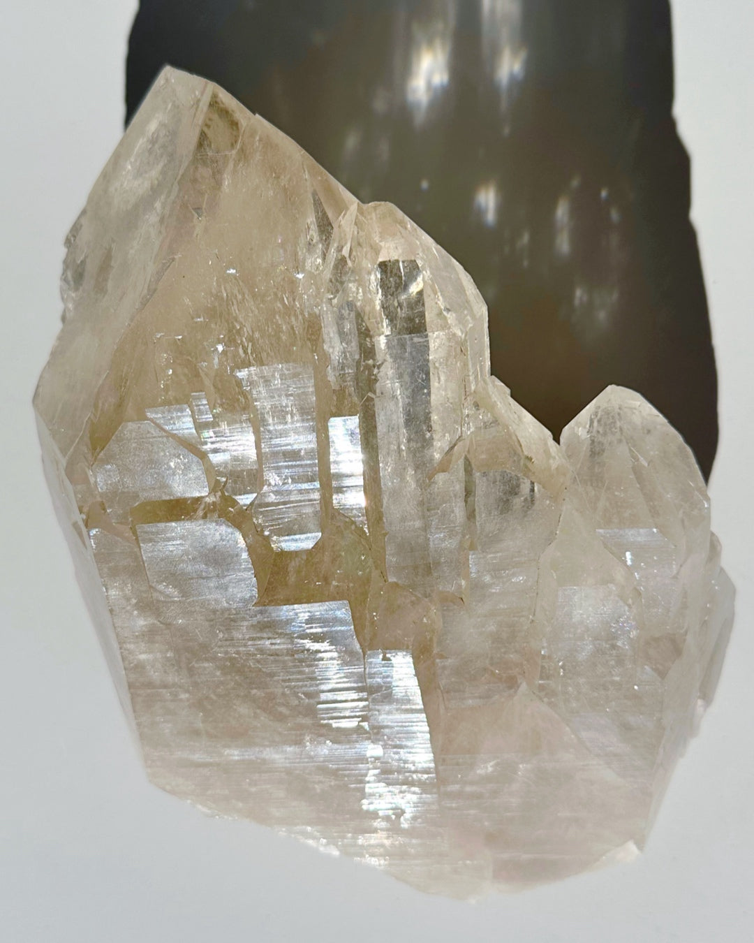 Cathedral Quartz Cluster w/ Albite