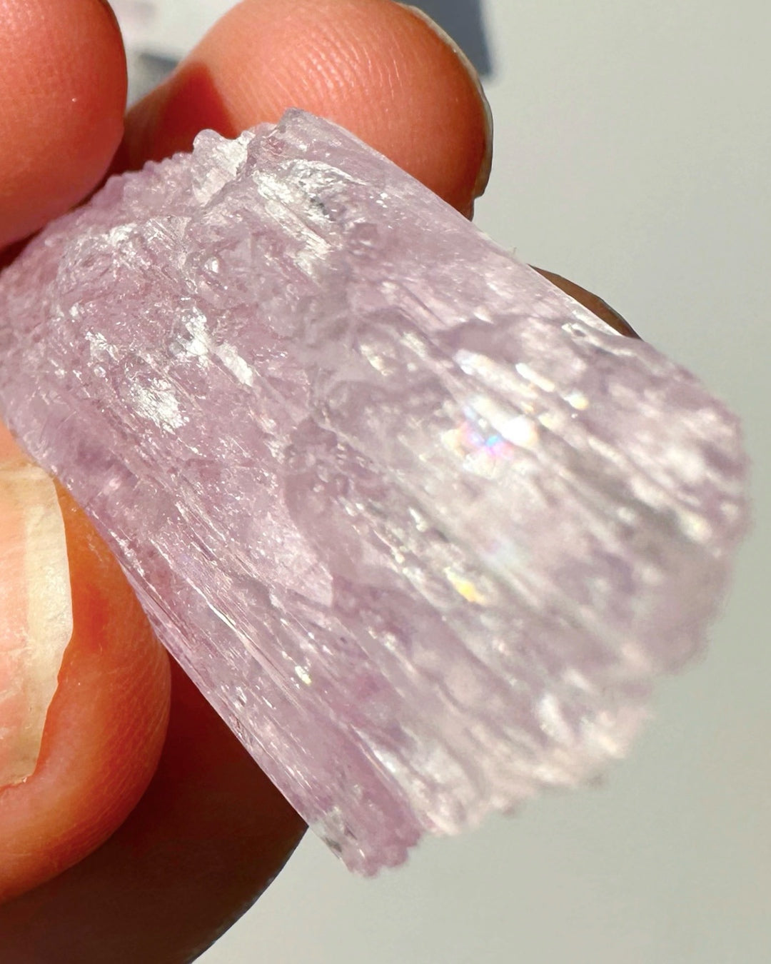 Raw Kunzite