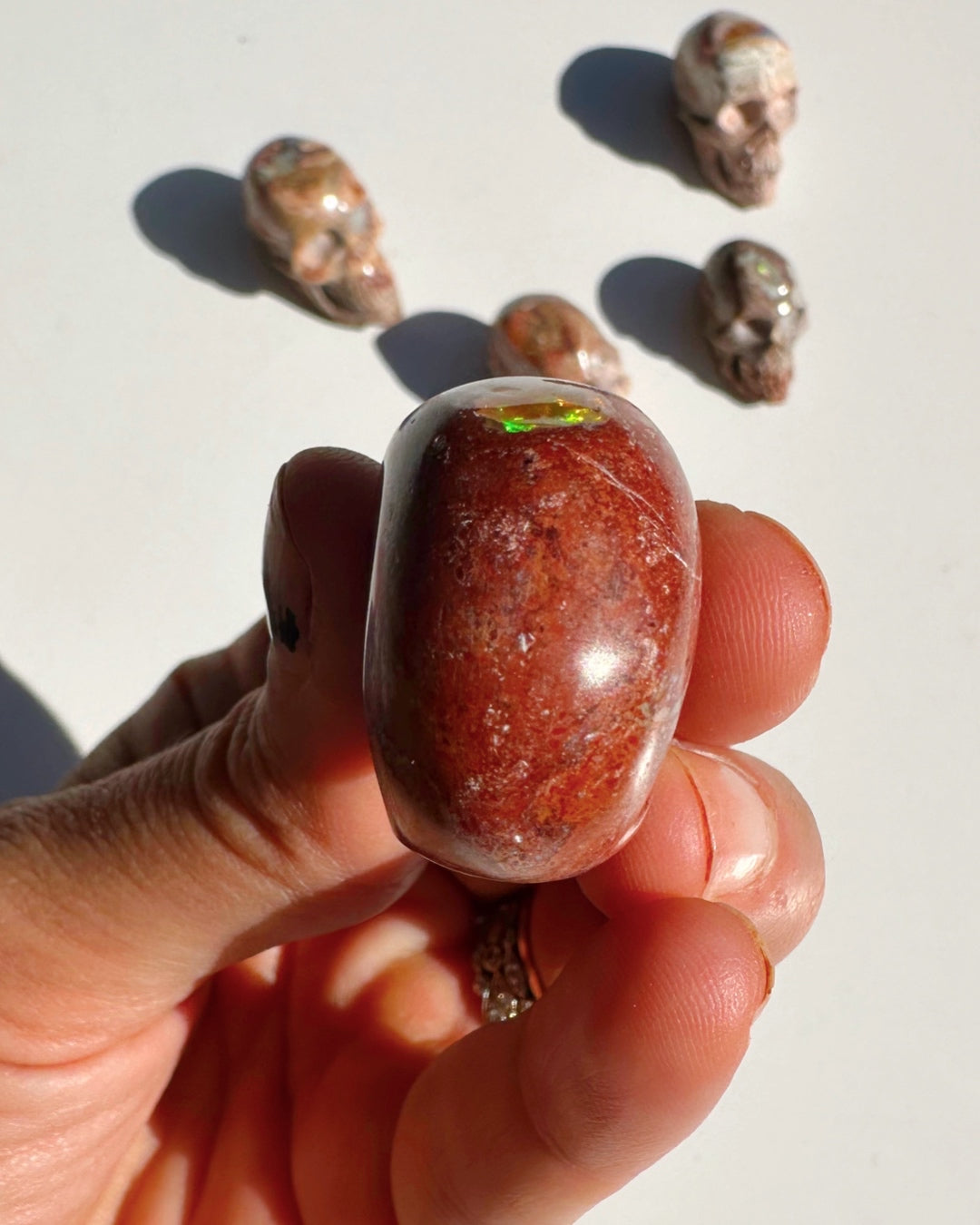 Cantera Opal Skull - Baltic Mermaid