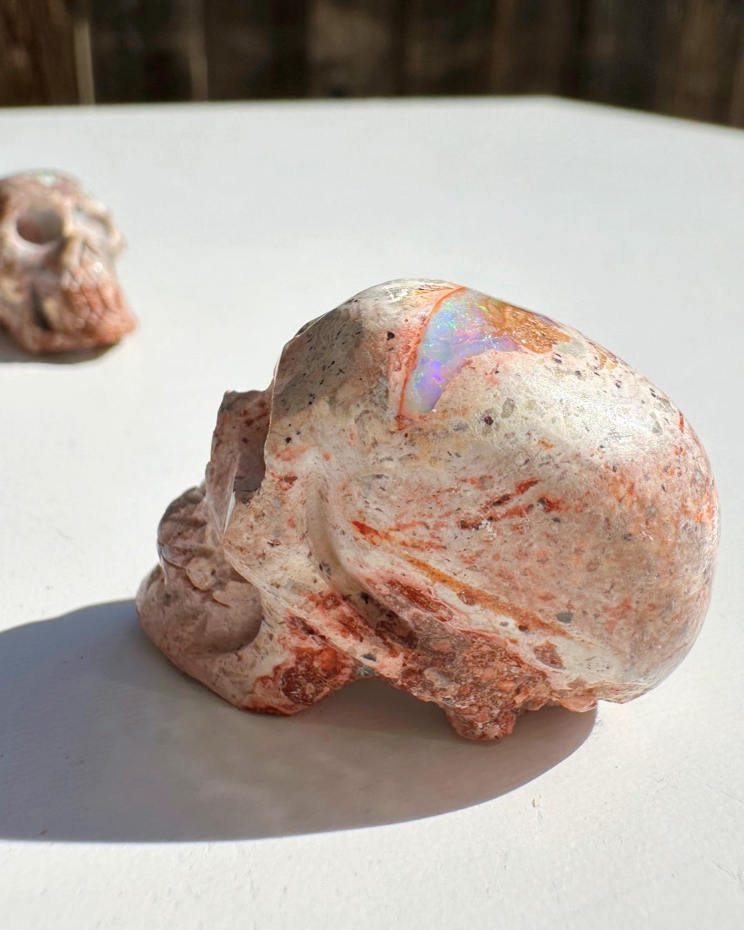 Cantera Opal Skull - Baltic Mermaid