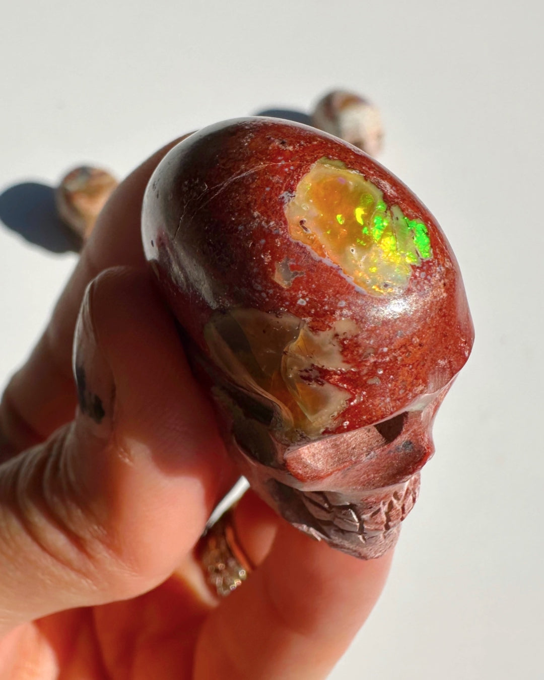 Cantera Opal Skull - Baltic Mermaid