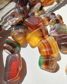 Old Stock Banded FluoriteTumbled Stones from Argentina - Baltic Mermaid