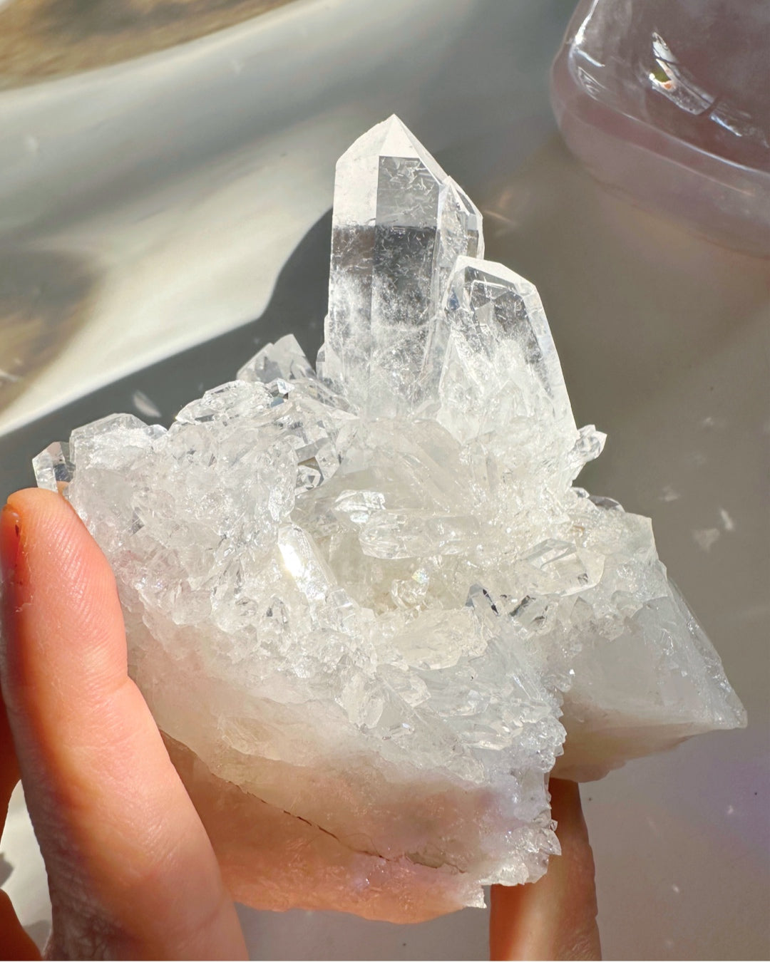 Clear Quartz Cluster - Baltic Mermaid