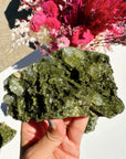 Epidote Quartz Cluster