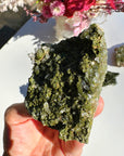 Epidote Quartz Cluster