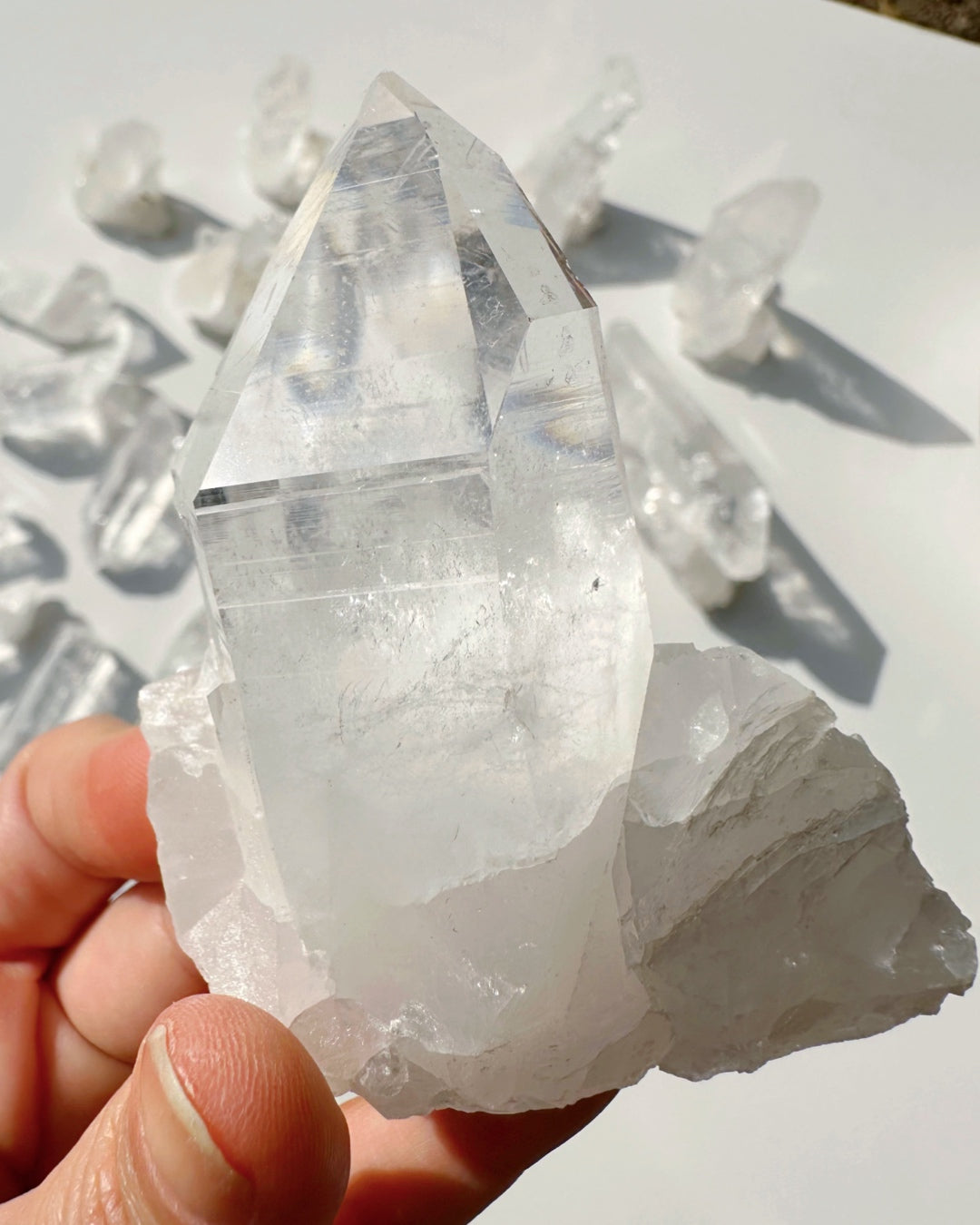 Arkansas Quartz Point B - Super Clear