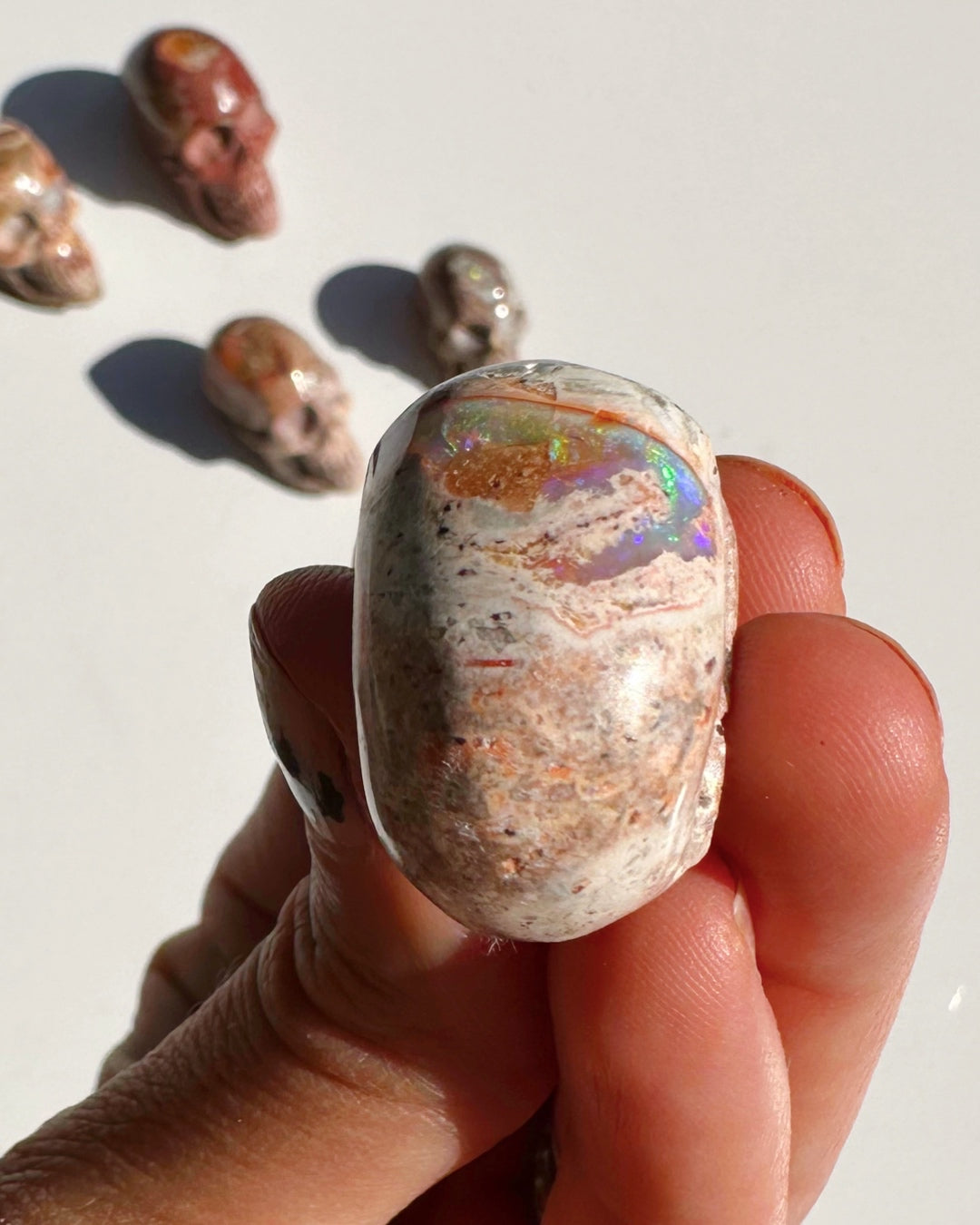 Cantera Opal Skull - Baltic Mermaid