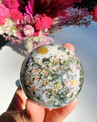 Ocean Jasper Sphere - Baltic Mermaid