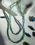 “Frankie” - Blue Apatite Gemstone Candy Necklace