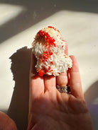 Vanadinite on Barite from Morocco - Baltic Mermaid