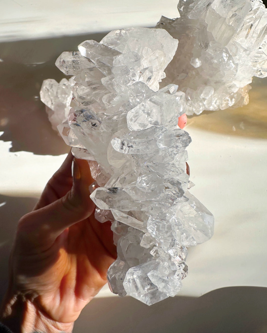 Clear Quartz Cluster - Baltic Mermaid