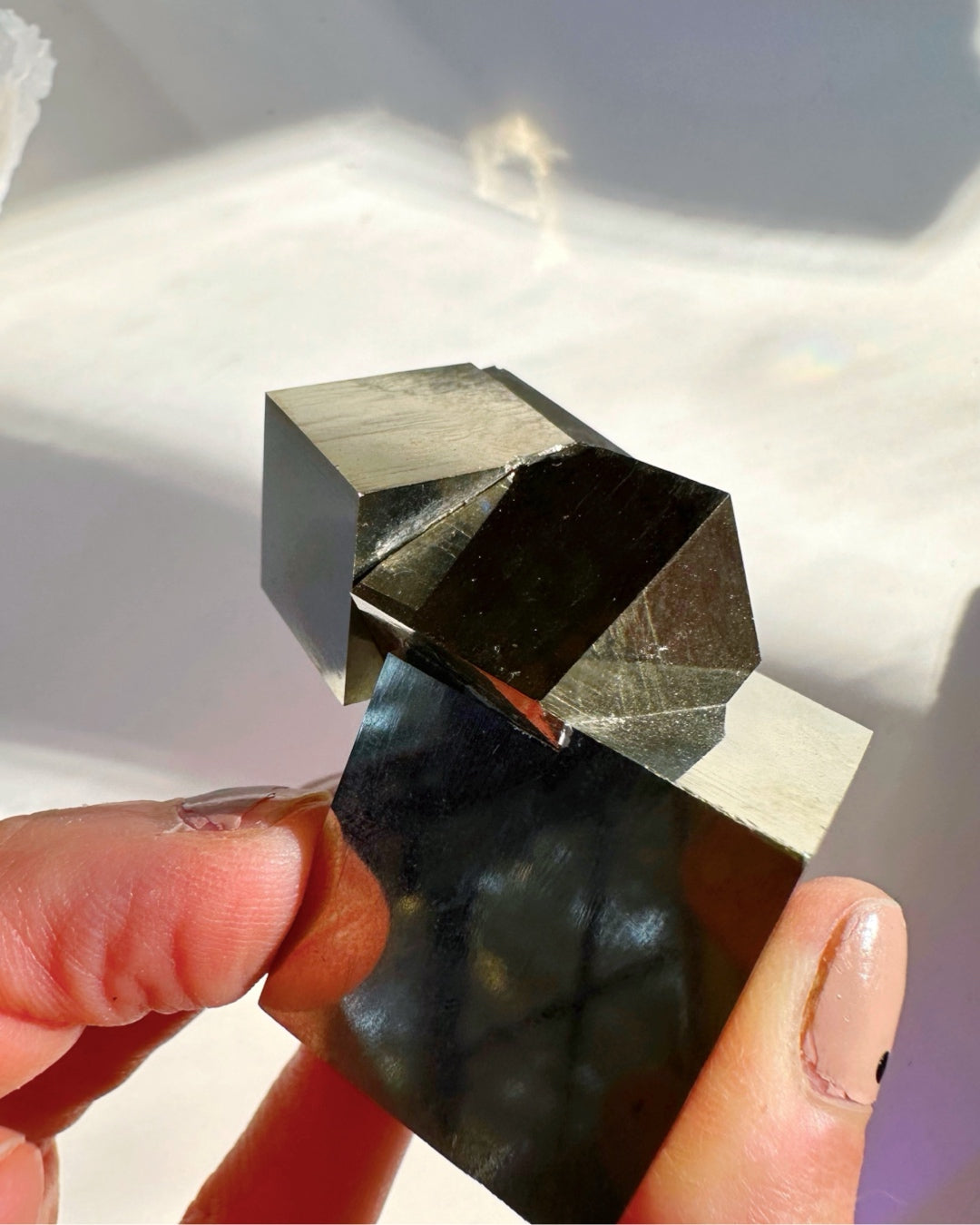 Pyrite Cube Cluster - AAA - Baltic Mermaid