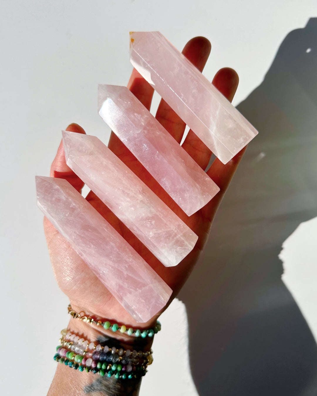 Rose Quartz Towers - Small - Baltic Mermaid