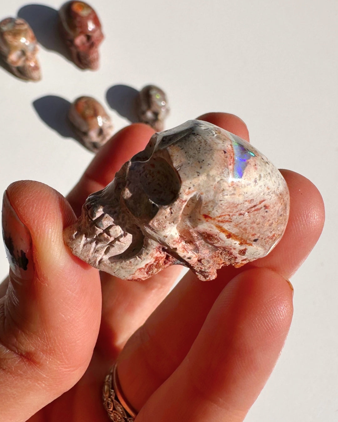 Cantera Opal Skull - Baltic Mermaid