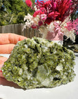 Epidote Quartz Cluster