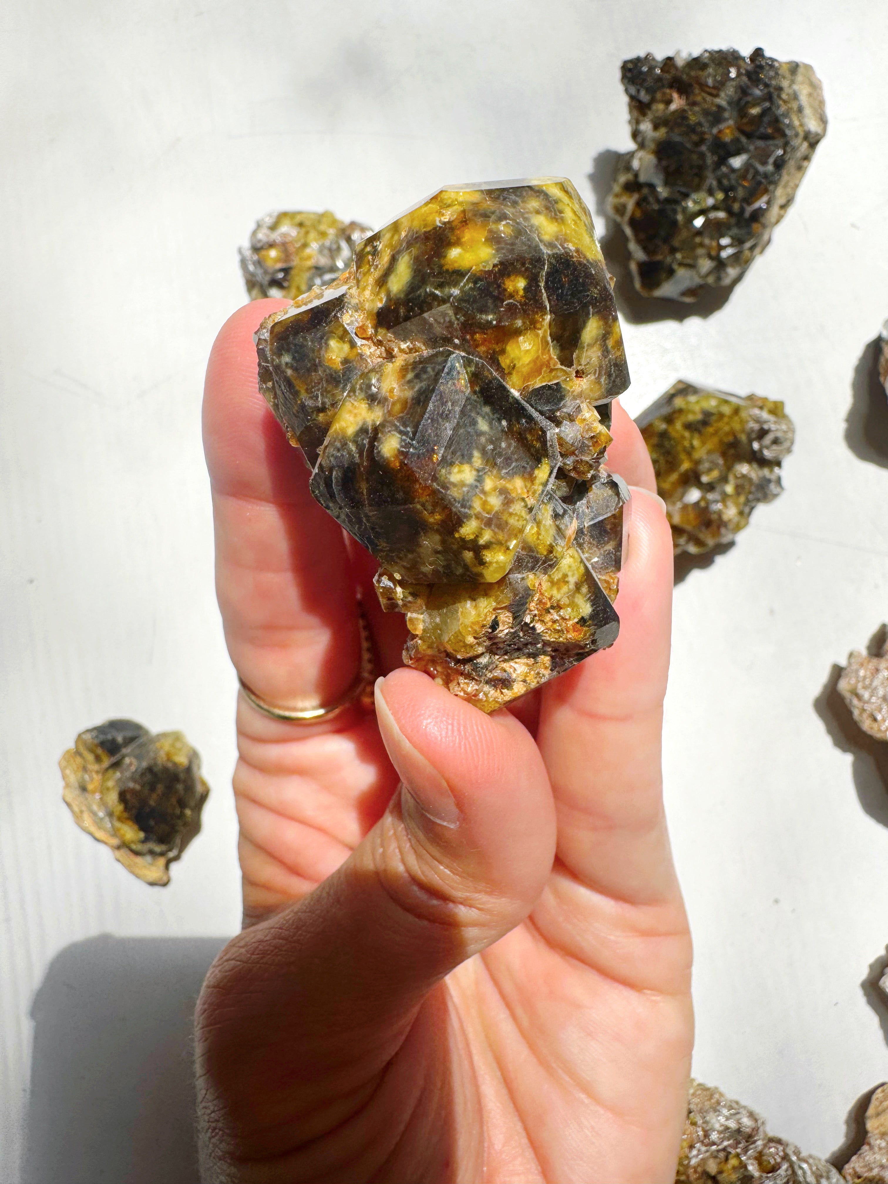 Rare Mali Green Grossular Andradite Garnet AAA Quality Baltic Mermaid