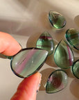 Fluorite Teardrop/Pear Shape - Old Stock - AAA