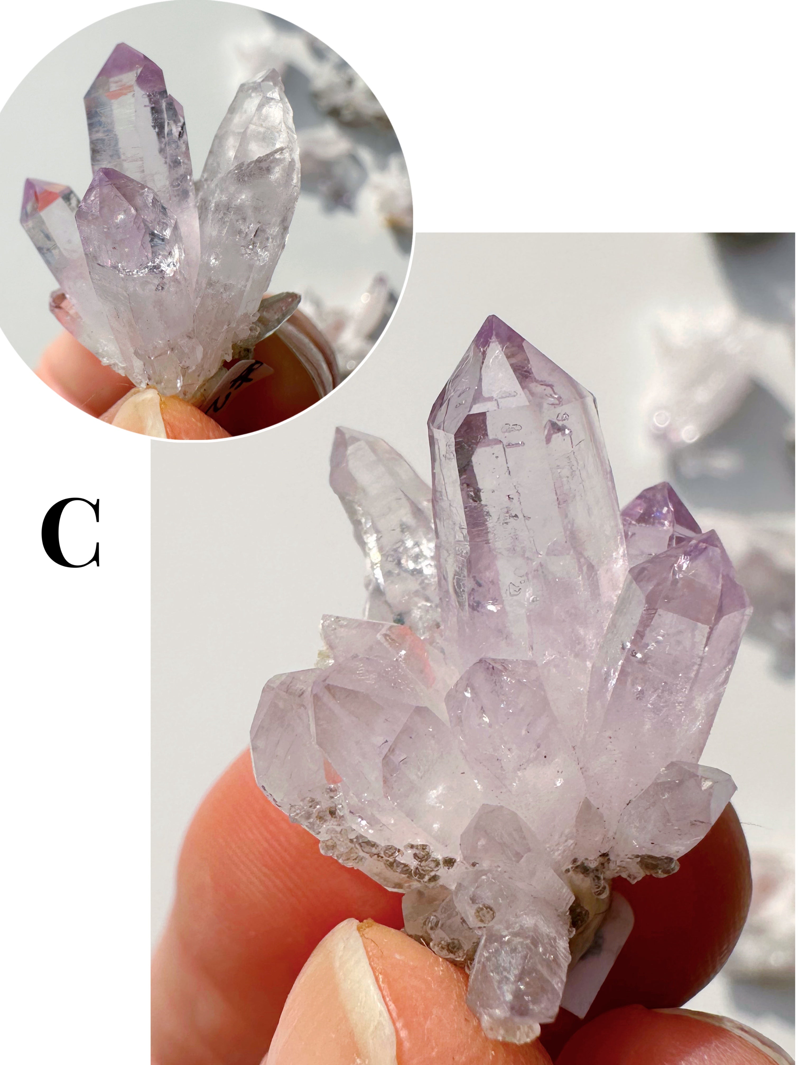 Mini Veracruz Amethyst Clusters - Baltic Mermaid