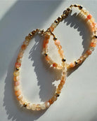 “Dawn” - Sunstone Gemstone Candy Bracelet - Baltic Mermaid