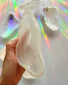 White Calcite Dish F - Baltic Mermaid