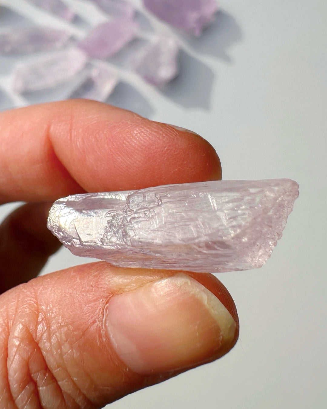 Raw Kunzite - Baltic Mermaid