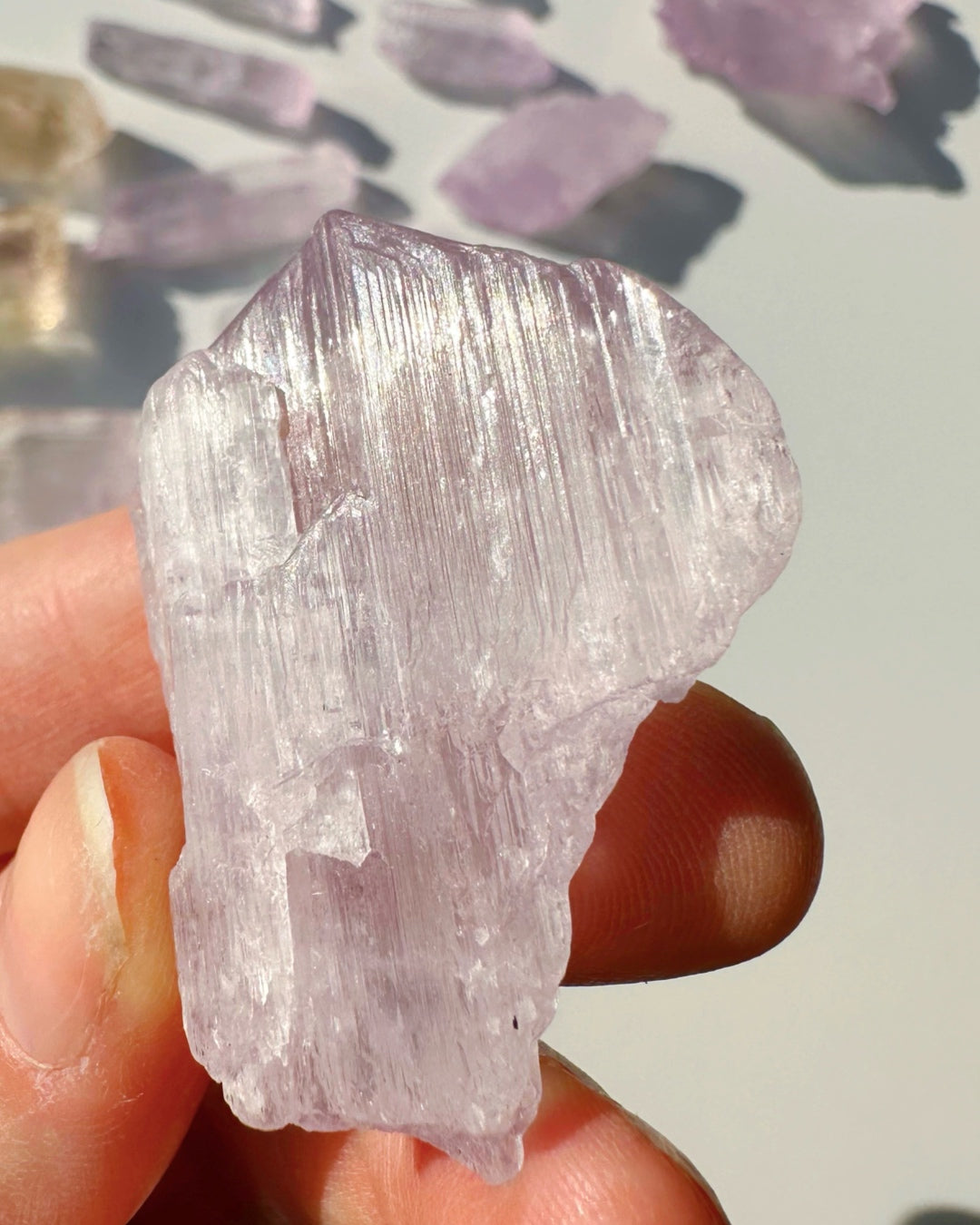 Raw Kunzite - Baltic Mermaid