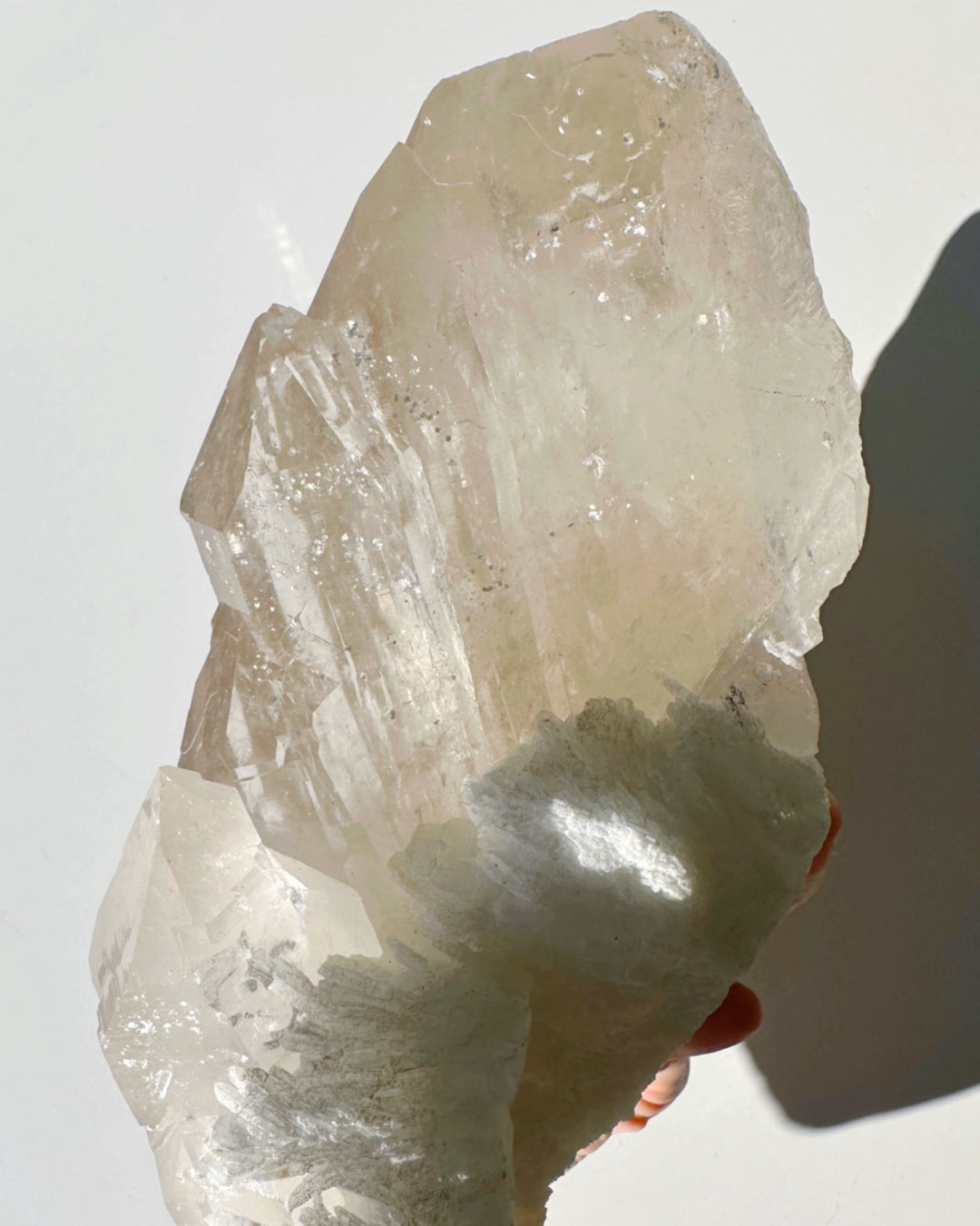 Cathedral Quartz Cluster w/ Albite