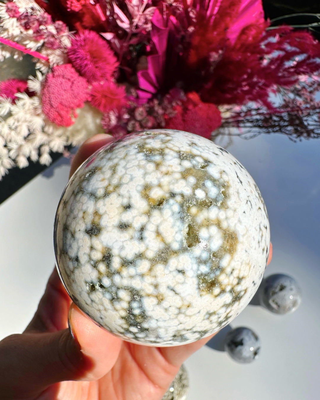 Ocean Jasper Sphere