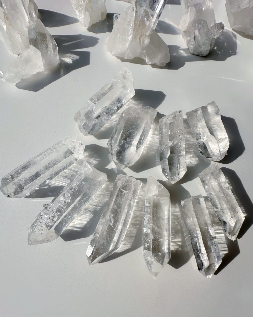 Arkansas Quartz Points - Super Clear