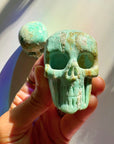 Peruvian Blue Opal Skull