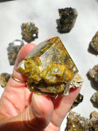 Rare Mali Green Grossular Andradite Garnet w/ Clinochlore AAA Quality Baltic Mermaid