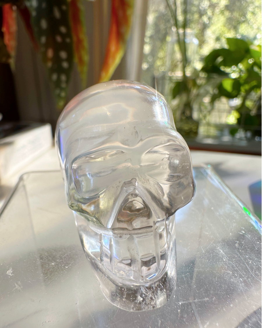 Clear Quartz Skull - 1