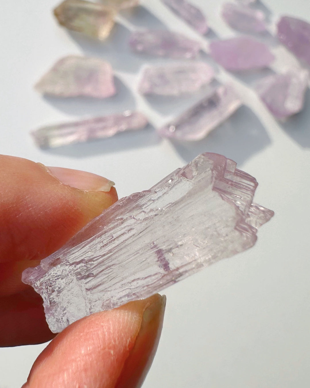 Raw Kunzite