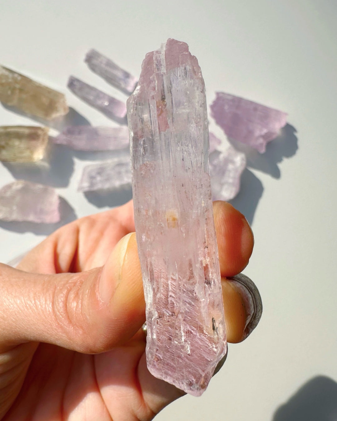 Raw Kunzite - Baltic Mermaid