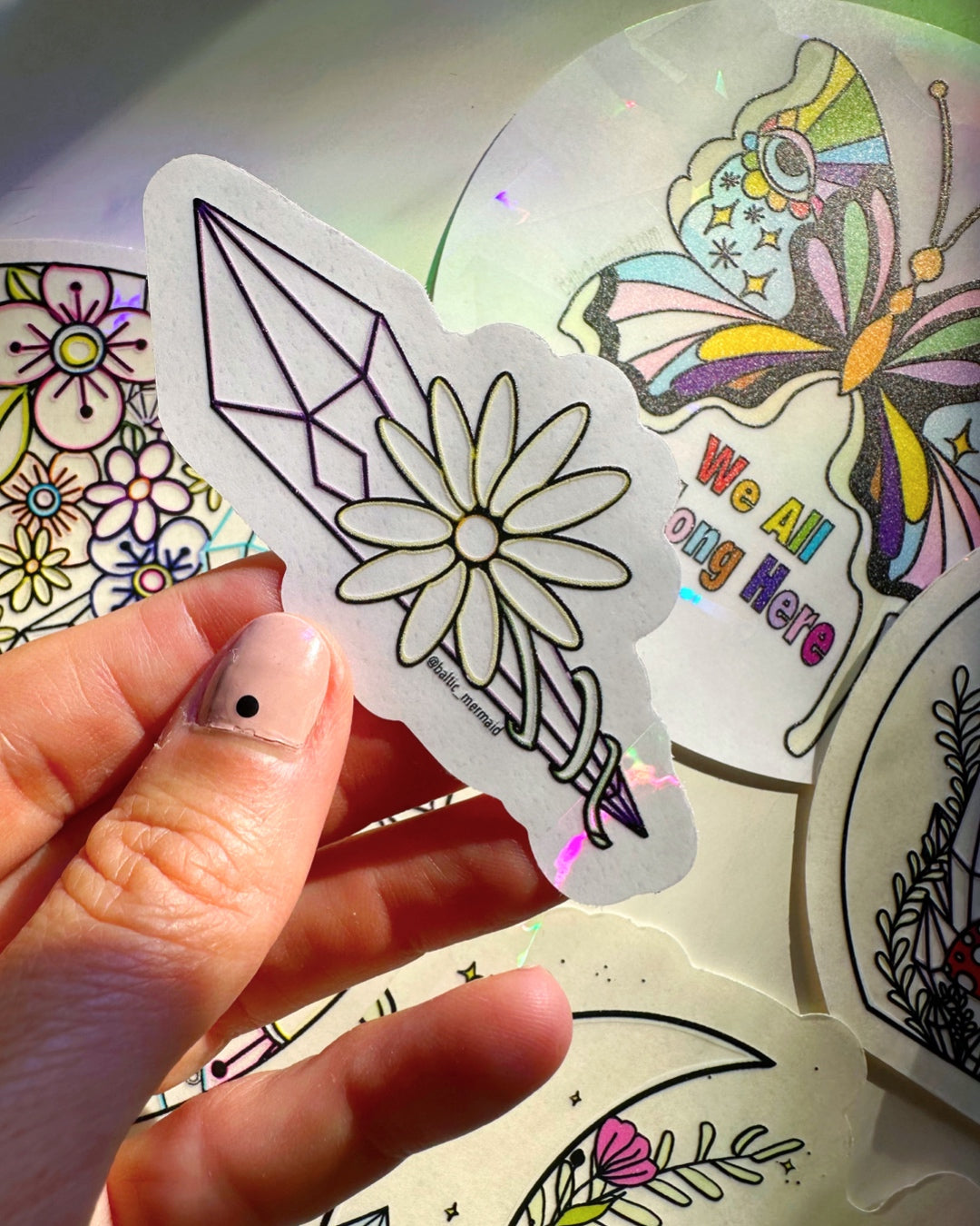 Rainbow Window Decal Bundle - Baltic Mermaid