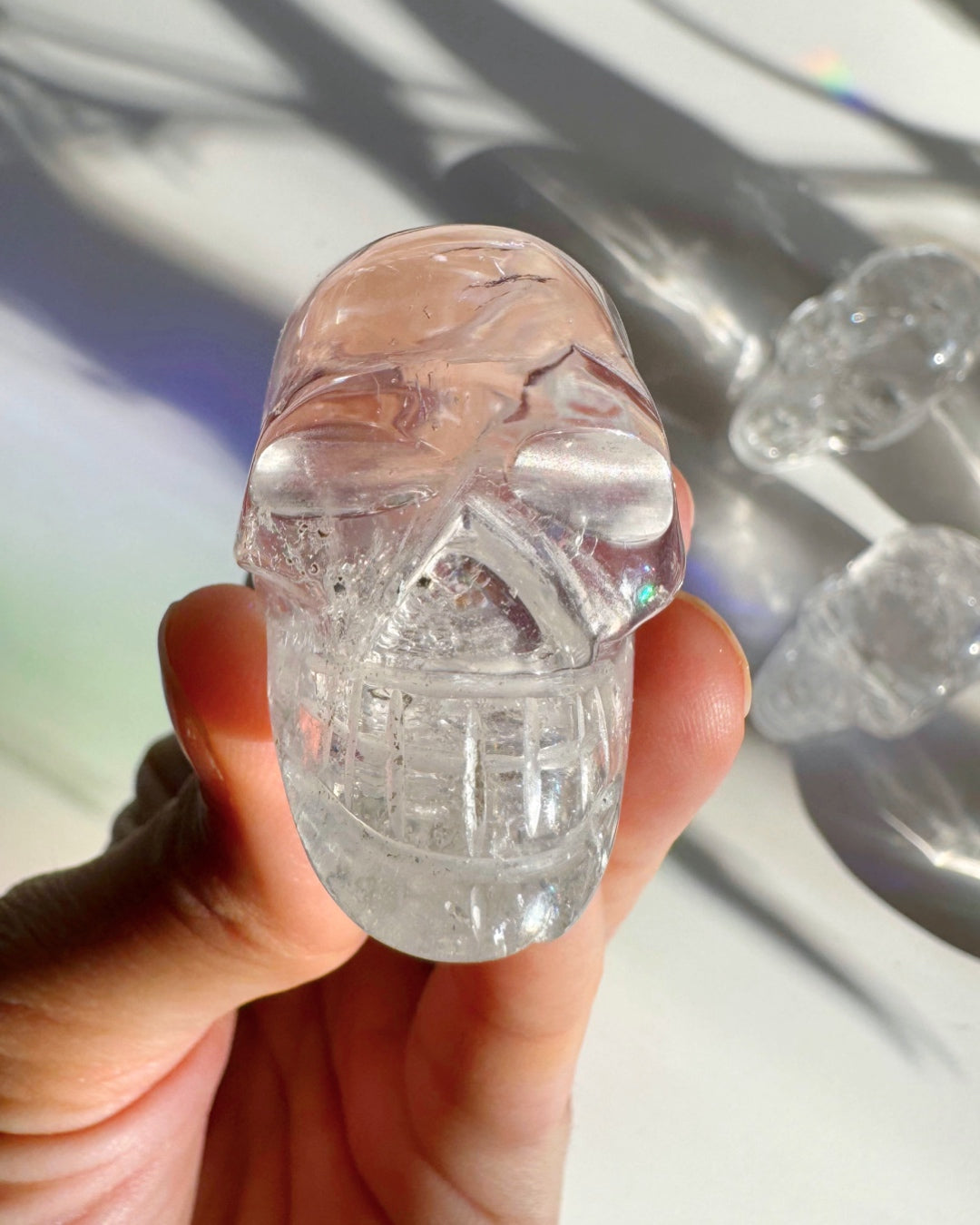 Clear Quartz Skull - Baltic Mermaid