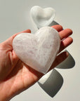 Small Selenite Heart Dish