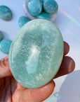 Amazonite Palm Stones